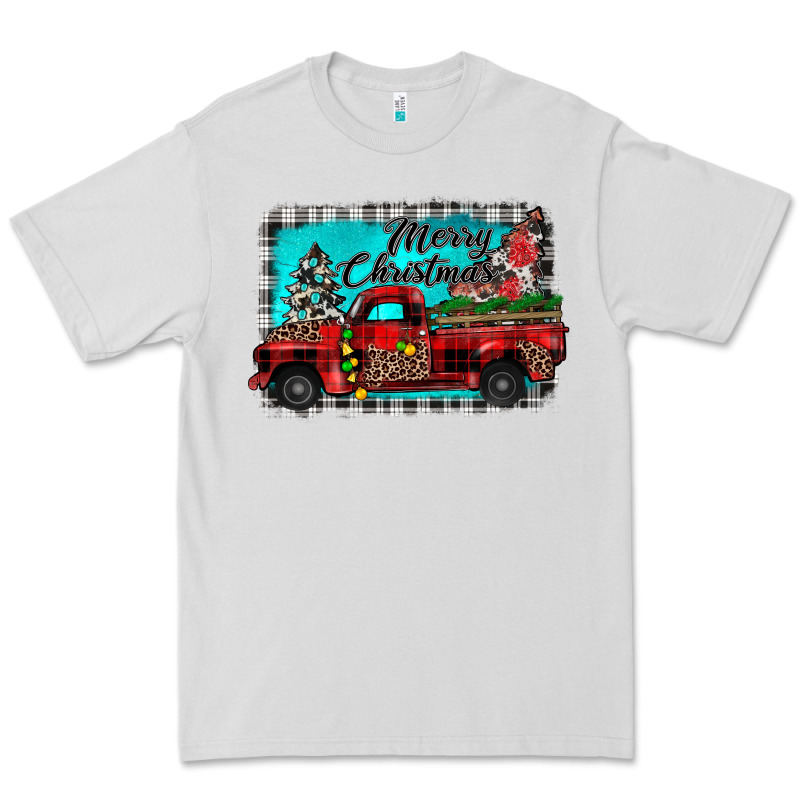 Truck Merry Christmas Premium Tee by JahusDesignShop | Teevron