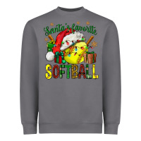Storm santa's favorite softball bbs Heavyweight Sweatshirt - BundleAndBundleShop