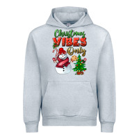 Heather Grey christmas vibes only Urban Hoodie - BundleAndBundleShop