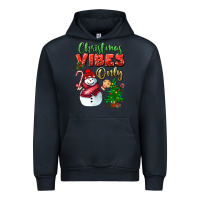 Navy christmas vibes only Urban Hoodie - BundleAndBundleShop