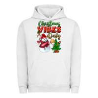 Pigment Lunar Rock christmas vibes only Urban Hoodie - BundleAndBundleShop