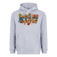 Heather Grey sweather weather Heavyweight Hoodie - CowGirlArtShop