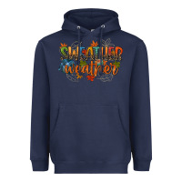 Navy sweather weather Heavyweight Hoodie - CowGirlArtShop