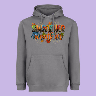 Sweather Weather Heavyweight Hoodie Designed By Cowgirlartshop