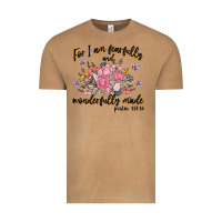 For I Am Fearfully And Wonderfully Made Vintage Tee | Teevron