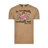Vintage Coffee for i am fearfully and wonderfully made Vintage Tee - MaliasSmallBusiness