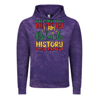 Cloud Purple i am black history Vintage Hoodie - MaliasSmallBusiness