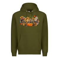 Army Green thankful Premium Hoodie - CowGirlArtShop