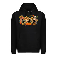 Black thankful Premium Hoodie - CowGirlArtShop