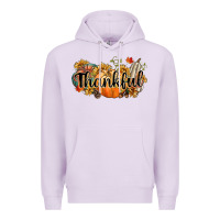 Lilac thankful Premium Hoodie - CowGirlArtShop