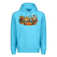 Ocean Blue thankful Premium Hoodie - CowGirlArtShop