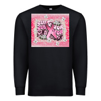 Black survivor cancer awareness Premium Sweatshirt - CowGirlArtShop