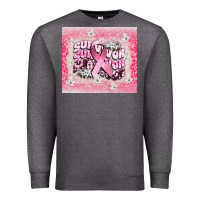 Charcoal Heather survivor cancer awareness Premium Sweatshirt - CowGirlArtShop
