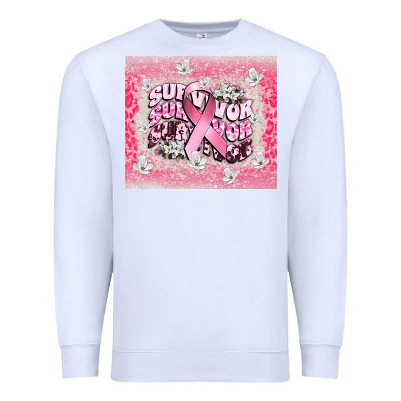Survivor Cancer Awareness Premium Sweatshirt by CowGirlArtShop | Teevron