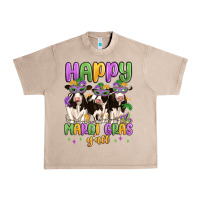 French Oak happy mardi gras y'all Urban Heavy Tee - MaliasSmallBusiness