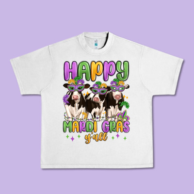 Happy Mardi Gras Y'all Urban Heavy Tee Designed By Maliassmallbusiness