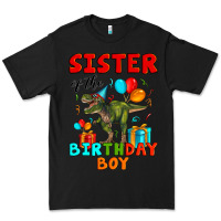 Black sister of the birthday boy t rex Premium Tee - Artiststas