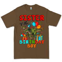Cacao sister of the birthday boy t rex Premium Tee - Artiststas