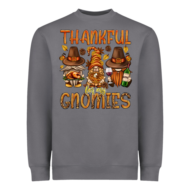 Thankful For My Gnomies Bbs Heavyweight Sweatshirt by BundleAndBundleShop | Teevron