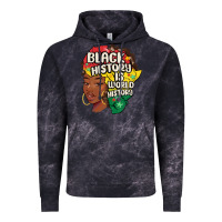 Cloud Black black history is world history Vintage Hoodie - MaliasSmallBusiness