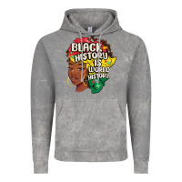 Cloud Rock black history is world history Vintage Hoodie - MaliasSmallBusiness