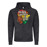 Vintage Black black history is world history Vintage Hoodie - MaliasSmallBusiness