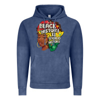 Black History Is World History Vintage Hoodie | Teevron