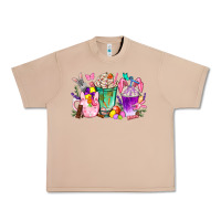 Burro Easter coffee cups with Bunny Urban Heavy Tee - NancyCooperArtShop