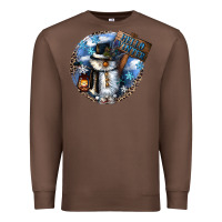 Chestnut hello winter Premium Sweatshirt - CowGirlArtShop