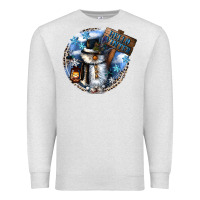 Oatmeal Heather hello winter Premium Sweatshirt - CowGirlArtShop
