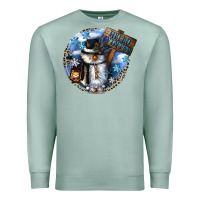 Seafoam hello winter Premium Sweatshirt - CowGirlArtShop