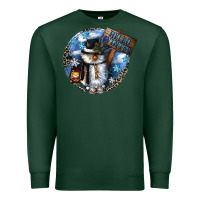 Sports Green hello winter Premium Sweatshirt - CowGirlArtShop