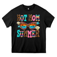 Black hot mom summer Heavy Core Tee - AdoDesignShop