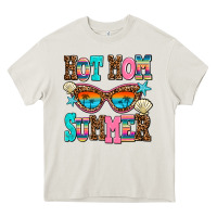 Cream hot mom summer Heavy Core Tee - AdoDesignShop