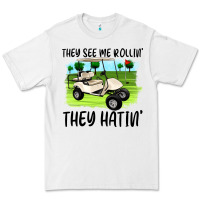 White they see me rollin' they hattin' Premium Tee - Artiststas