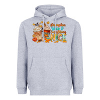 Heather Grey pumpkin spice and everything nice Heavyweight Hoodie - CowGirlArtShop
