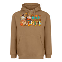 Toasted Coconut pumpkin spice and everything nice Heavyweight Hoodie - CowGirlArtShop