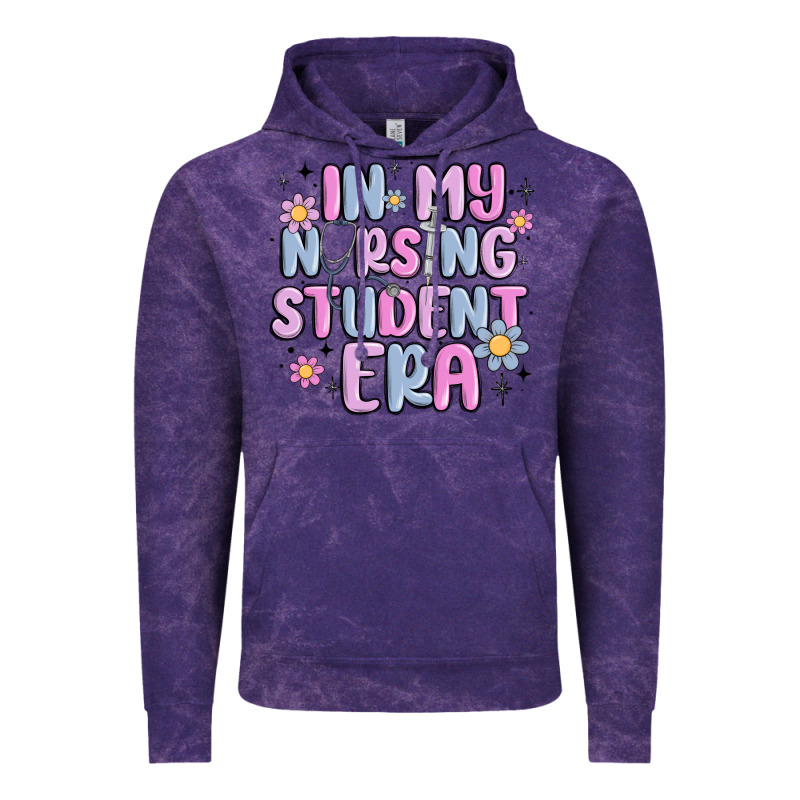 In My Nursing Student Era Vintage Hoodie by MaliasSmallBusiness | Teevron