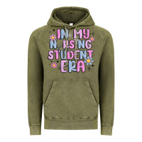 Vintage Olive in my nursing student era Vintage Hoodie - MaliasSmallBusiness