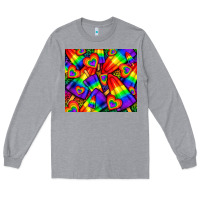 Heather Grey Western LGBTQ+ Pride Squad tumbler Long Sleeve Tee - BundleAndBundleShop
