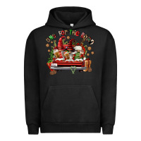 Pigment Black one for the road coffee Urban Hoodie - FaDigitalArtStudio