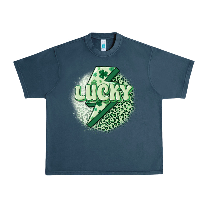 St. Patrick's Day Lucky Urban Heavy Tee by MaliasSmallBusiness | Teevron