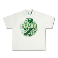 Pistachio st. patrick's day lucky Urban Heavy Tee - MaliasSmallBusiness