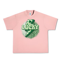 Salmon st. patrick's day lucky Urban Heavy Tee - MaliasSmallBusiness