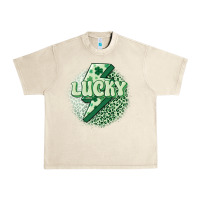Sandshell st. patrick's day lucky Urban Heavy Tee - MaliasSmallBusiness