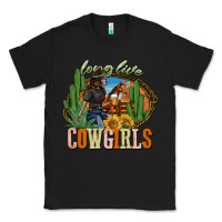 Black long live cowgirls Classic Tee - NancyCooperArtShop