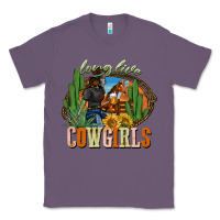 Lavender long live cowgirls Classic Tee - NancyCooperArtShop