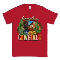 Red long live cowgirls Classic Tee - NancyCooperArtShop