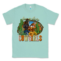 Seafoam long live cowgirls Classic Tee - NancyCooperArtShop