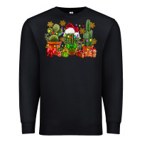 Black christmas cactus Premium Sweatshirt - CowGirlArtShop